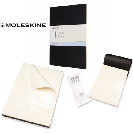 Szkicownik Moleskine Art P (9X14Cm) Czarny