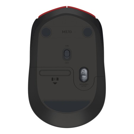 Mysz Logitech M171 910-004641 (Optyczna  1000 Dpi  Kolor Czerwony)