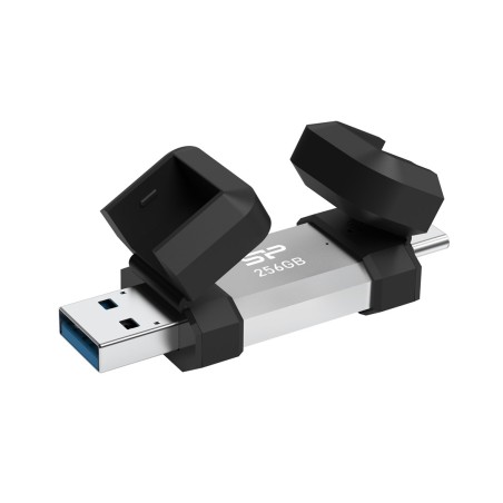 Silicon Power C51 256Gb Usb-A Usb-C Silver