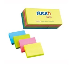 Bloczek Stickn 38X51Mm Mix Neonowy 12 Bloczków X 100 Kartek 21532