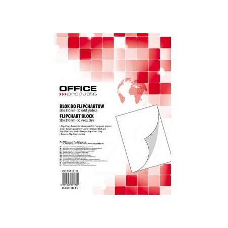 Blok Do Flipchartu Office Products 58.5X81Cm