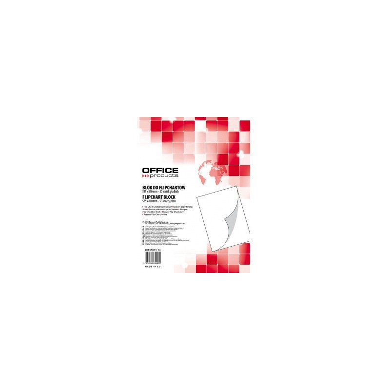 Blok Do Flipchartu Office Products 58.5X81Cm