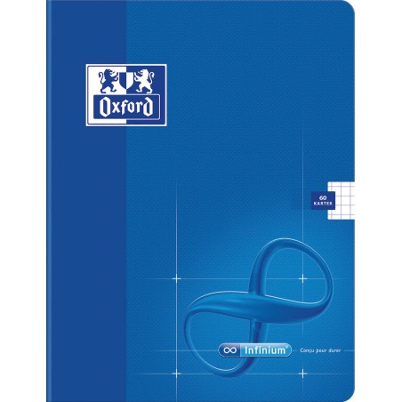 Zeszyt A5 60K, Kratka Z Marginesem, Oxford, Infinium 400026700