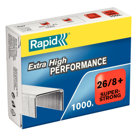 Zszywki Rapid Super Strong 26/8+ 1M 1000 Szt. 24861600