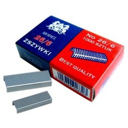 Zszywki 26/6 Grand (10Op. X 1000 Sztuk) 110-1390