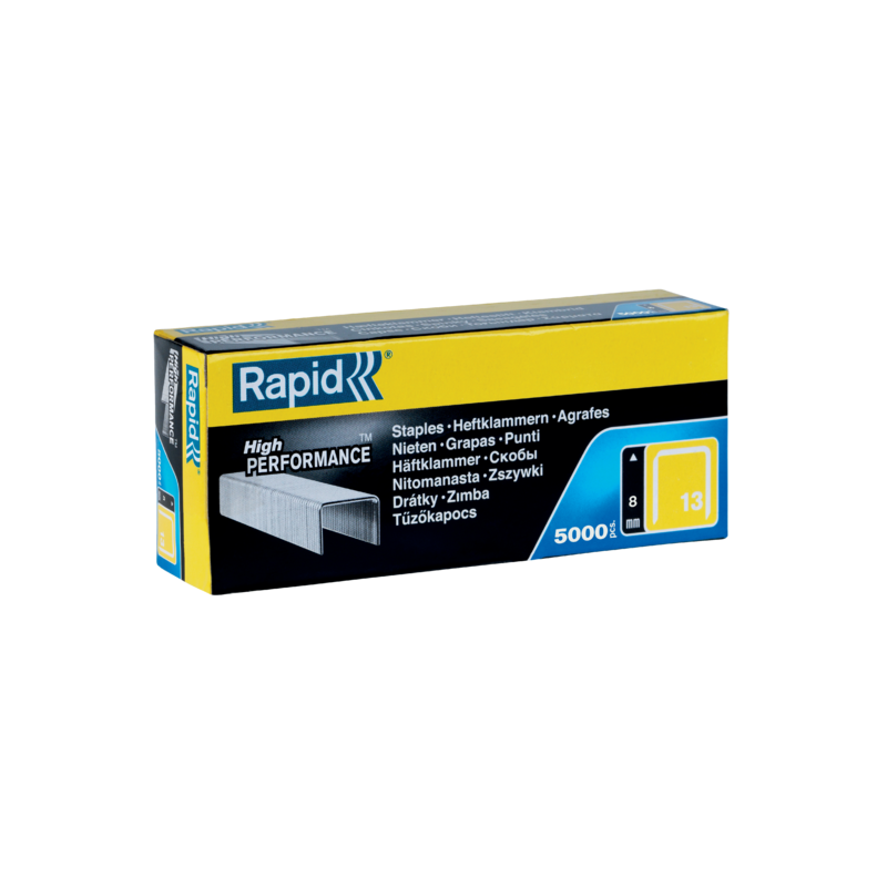 Zszywki Do Zszywaczy Pistoletowych Rapid 13/8 5M 5000 Szt. 11835600 (X)