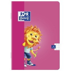 Zeszyt A5 16K, Linia Podwójna Kolorowa, Oxford, Lion 400106954