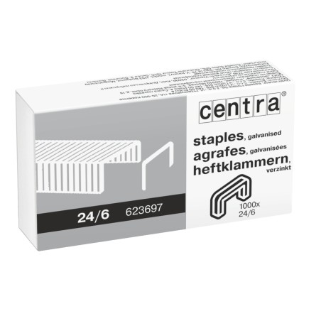 Zszywki Centra 24/6 Box 1000, 623697