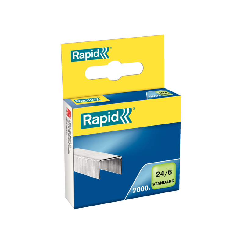 Zszywki Rapid Standard 24/6 2M , 2000 Szt. Rapid 24858800
