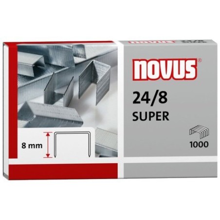Zszywki Novus 24/8 S 1000Szt. 040-0038