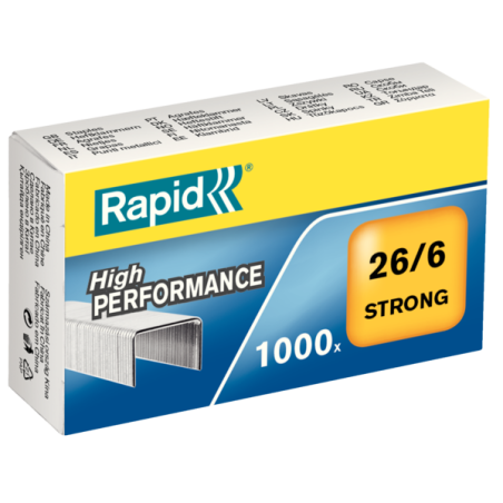 Zszywki Rapid Strong 26/6 1M 1000 Szt. 24861400