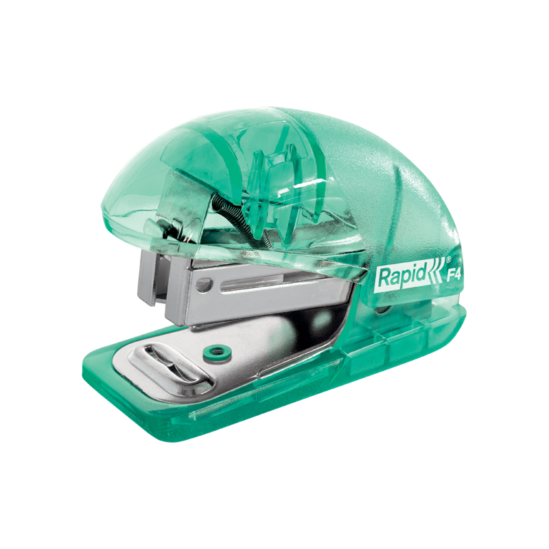 Zszywacz Mini Rapid Colourbreeze F4, 10 Kartek, 5 Lat Gwarancji, Zielony 5001326