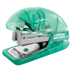 Zszywacz Mini Rapid Colourbreeze F4, 10 Kartek, 5 Lat Gwarancji, Zielony 5001326