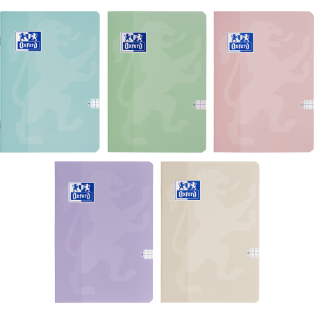 Zeszyt Oxford Touch Pastelowy A4 60 Kartek 90 G Kratka 5X5 Mm 400175353