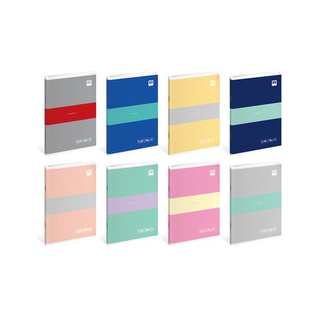 Zeszyt A5 60K. Linia Academy  Pastel 5617 Interdruk (X)