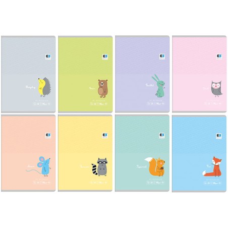 Zeszyt A5 32K. Linia  B&B Kids Pastel  Interdruk 1311 (X)