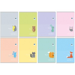 Zeszyt A5 32K. Linia  B&B Kids Pastel  Interdruk 1311 (X)