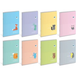 Zeszyt A5 32K Kratka Bebe Kids Pastel 1298 Interdruk