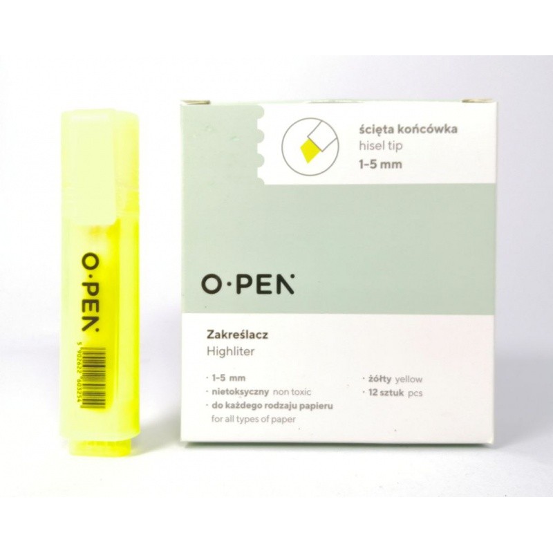 Zakreślacz Żółty Dh106 Open