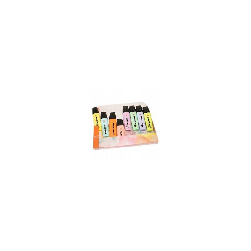 Zakreślacz Stabilo Boss Pastel Etui 8 Szt 70/8-3