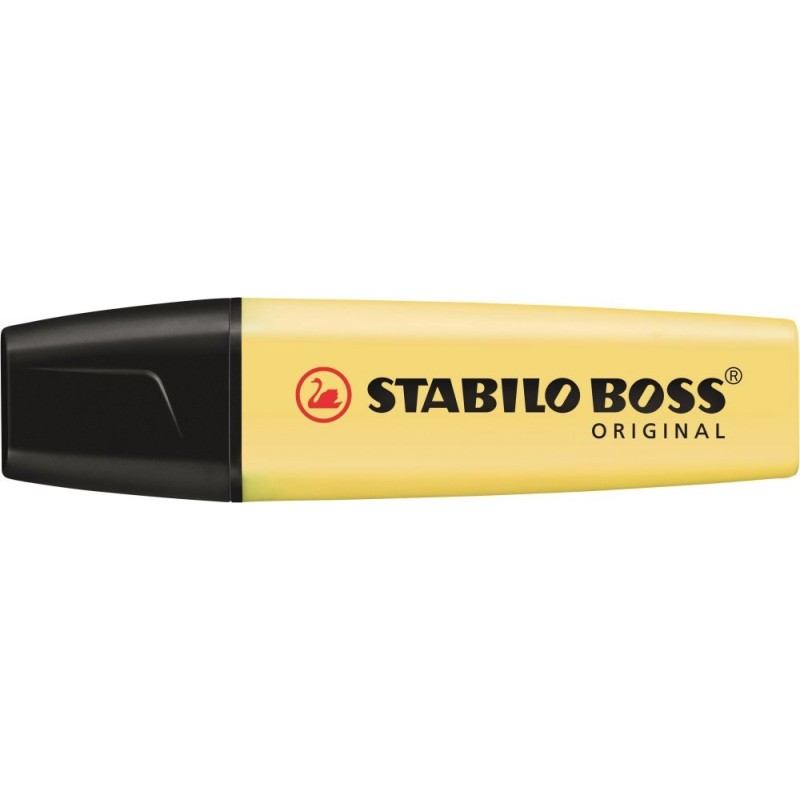 Zakreślacz Stabilo Boss Pastelowy Żółty 70/144