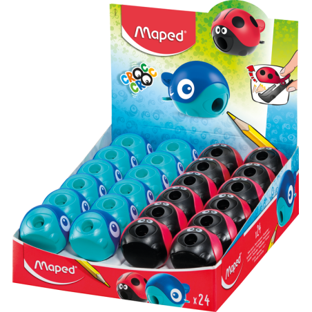 Temperówka Croc Croc Easy 1 Otwór Mix Kolorów 018113 Maped
