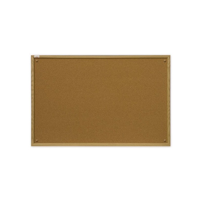 Tablica Korkowa W Ramie Drewnianej 120X90Cm Office Tc129/C Zo 2X3