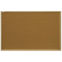 Tablica Korkowa W Ramie Drewnianej 120X90Cm Office Tc129/C Zo 2X3