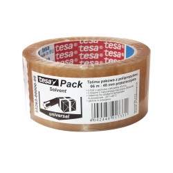 Taśma Pakowa Tesapack Standard Solvent 66Mx48 Transparent 55263-00000-00Ts