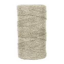 Nici Lniane Szare Dratwa 100G 120M Sznurek