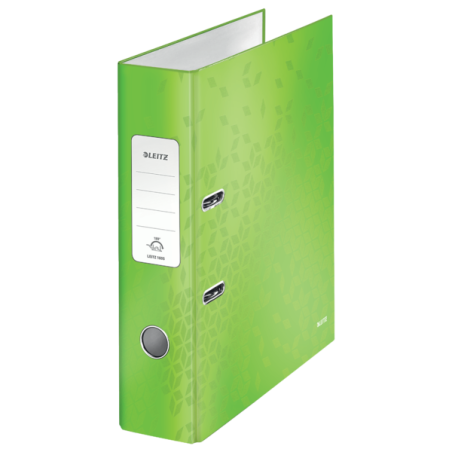 Segregator Z Mechanizmem Wow Leitz 180, A4/80Mm, Zielony 10050054