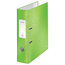 Segregator Z Mechanizmem Wow Leitz 180, A4/80Mm, Zielony 10050054