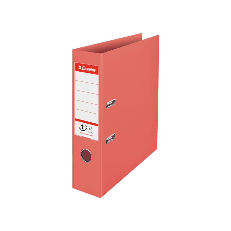 Segregator Esselte No.1 Colourbreeze, 75Mm, Koralowy 628431