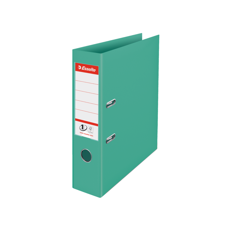 Segregator Esselte No.1 Colourbreeze, 75Mm, Zielony 626505