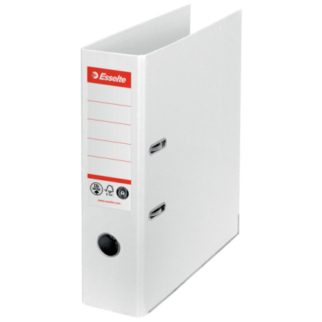 Segregator Esselte No.1 Neutralny Pod Względem Emisji Co2, A4, Szer. 75 Mm, Biały 627570