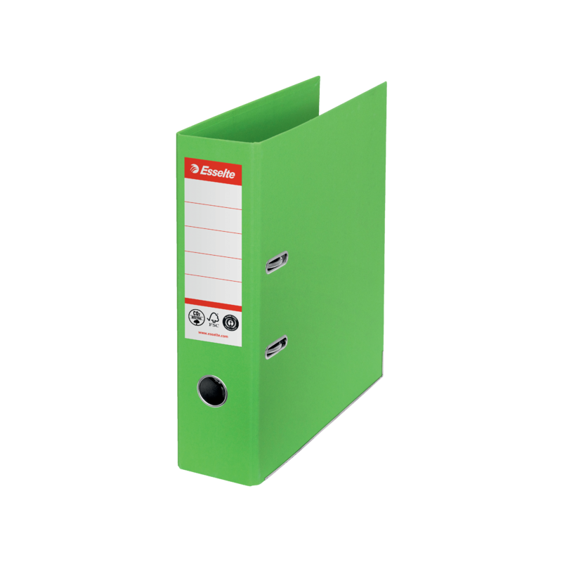 Segregator Esselte No.1 Neutralny Pod Względem Emisji Co2, A4, Szer. 75 Mm, Zielony 627567