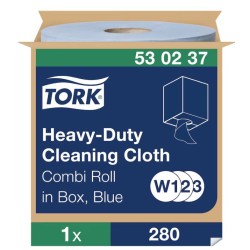 Czyściwo Wielozadaniowe Niebieskie 1W, 106M, System W1/W2/W3, Do Trudnych Zabrudzeń 530237 Tork