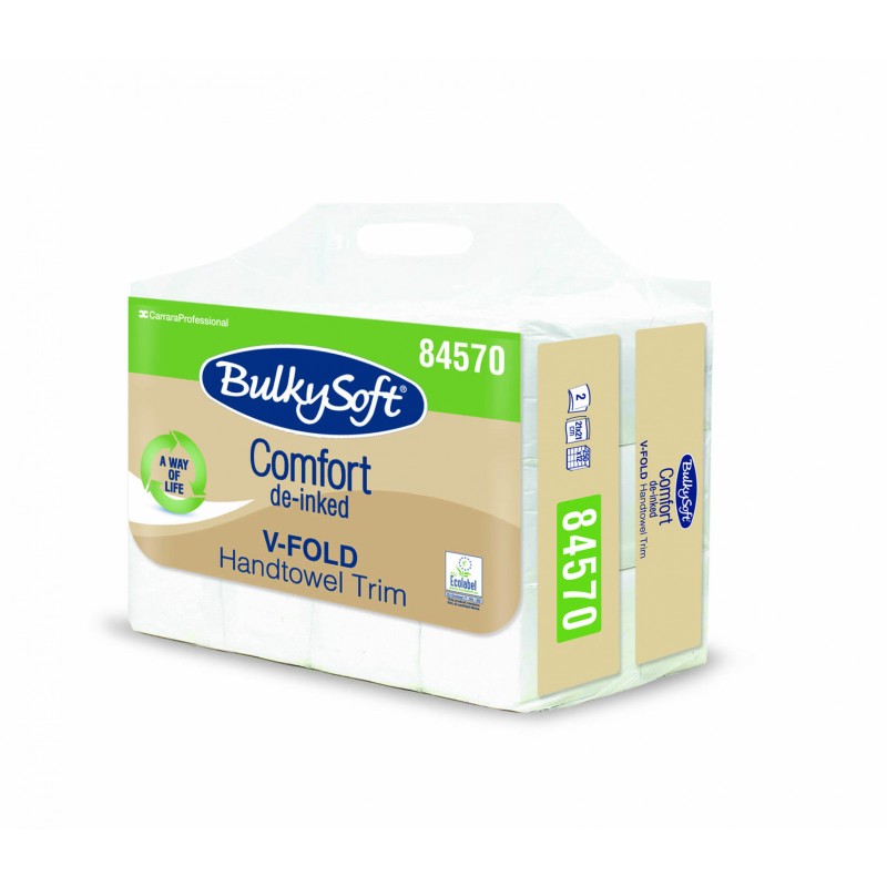 Bulkysoft Comfort De-Inked  Ekologiczny Ręcznik Papierowy Składany Typu Zz, V 84570