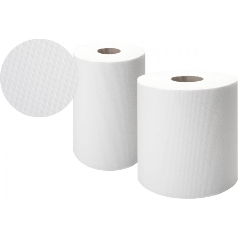 Ręcznik W Roli Professional 120/2 (6 Rolek) 120M 2Warstwy Celuloza Biały Ellis 3032