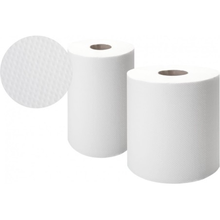 Ręcznik W Roli Professional 60/2 (12 Rolek) 60M 2Warstwy Celuloza Biały Ellis 3070