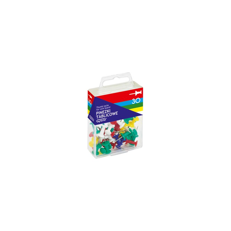 Pinezka Tablicowa 30Szt Grand 110-1419