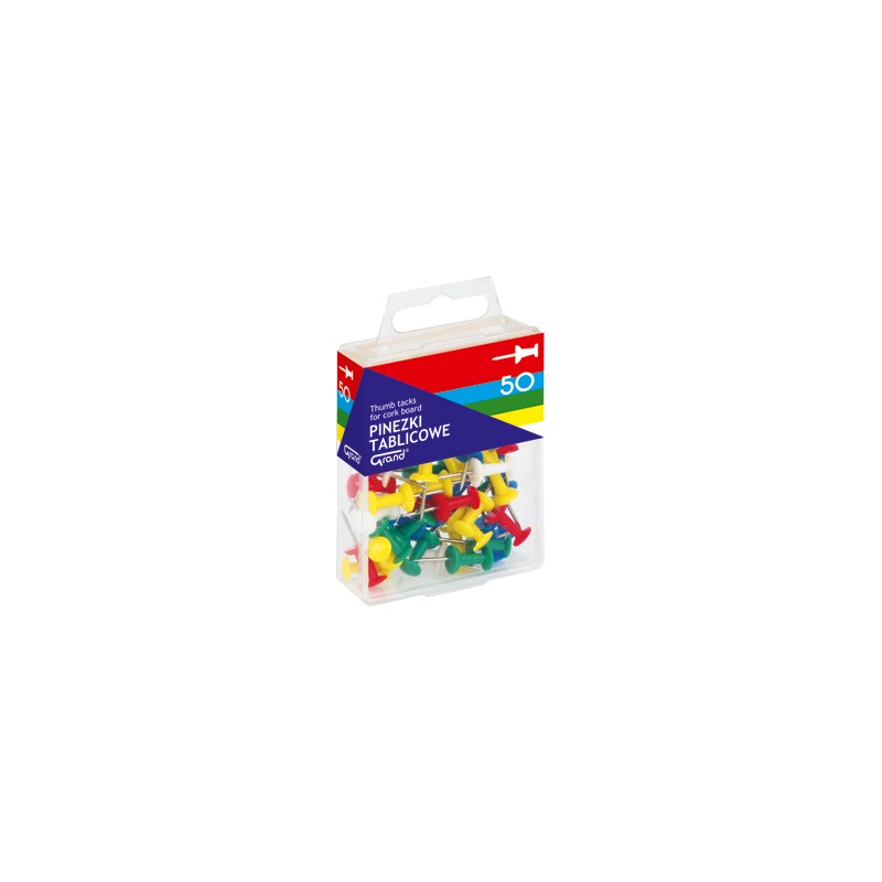 Pinezka Tablicowa (50Szt) Grand 110-1116 Op. Plastikowe