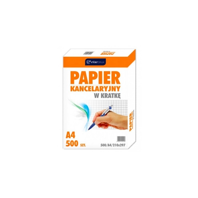 Papier Kancelaryjny A4 Kratka (500) Interdruk