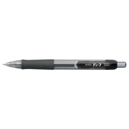 Długopis Automatyczny Żelowy Penac Fx7 0,7Mm, Czarny, Pba200106-05