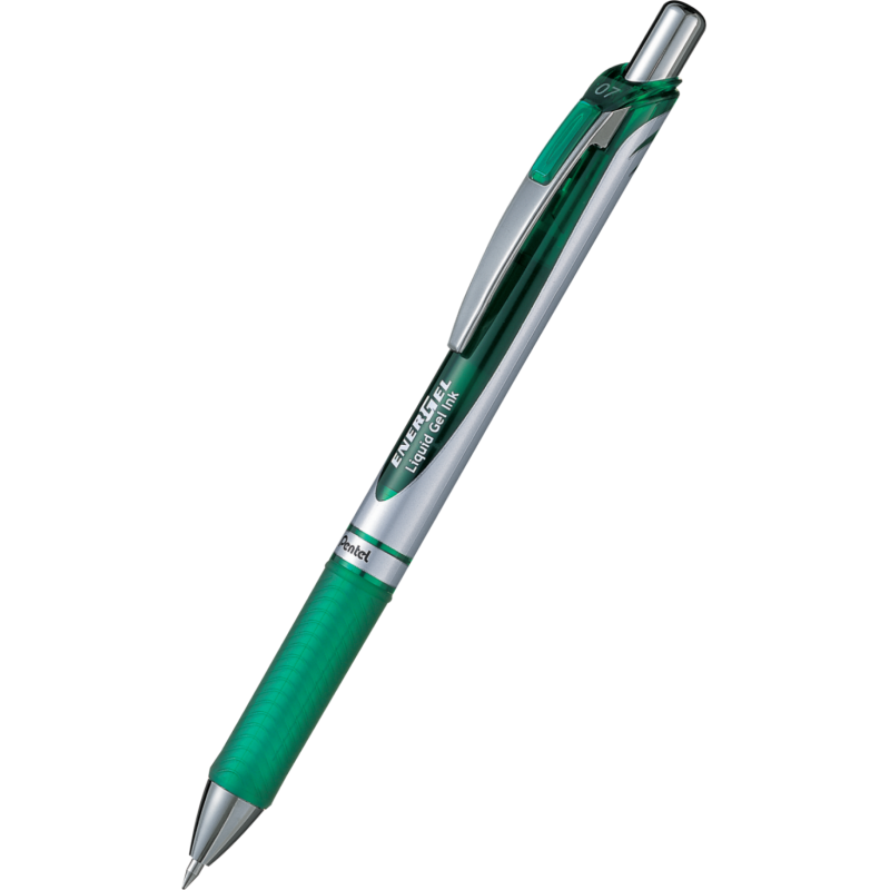 Pióro Kulkowe 0,7 Mm Energel Bl77-D3 Ciemnozielone Pentel Bl77-D3X