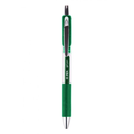 Pióra Żelowe G289 Zielone 0.5 Automatyczne Ama1289823 Open Długopis Żelowy (X)