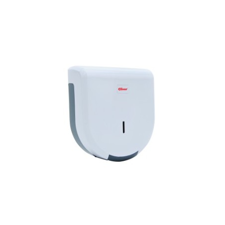 Podajnik Do Papieru Toaletowego Jumbo Biały Cliver 0956