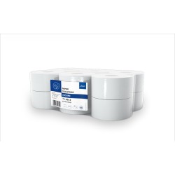 Papier Toaletowy Ecoline 100/2 100M 2Warstwy Biały (Op 12Szt) Makulatura Ellis 6262