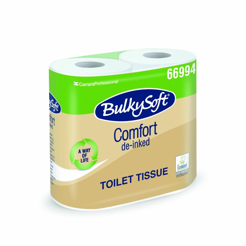 Papier Toaletowy Bulkysoft Comfort De-Inked Eko 52,5M 2W 66994 (4)
