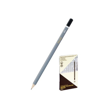 Zestaw Ołówków Technicznych Grand, Kpl   12 Szt. 160-1619